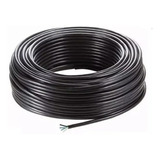 Cable T/taller 2x4 Mm Normalizado Iram Negro Mh X 100 Mts