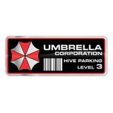 Adesivo Emblema Umbrella Corporation Resident Evil Japan Us5