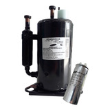 Compressor Rotativo 7.500 Btu 127v R22 + Capacitor 30uf