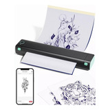 Impresora Térmica Portable - Papel Transfer O Tatuaje