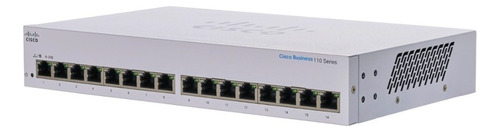 Switch No Administrado Cisco Business Cbs110-16t-d