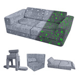 Memorecool Sofa Modular De 10 Piezas Para Ninos, Sofa Modula