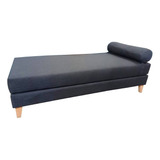 Sillon Divan Linea Premium Placa Soft 20cm Pana Antimancha