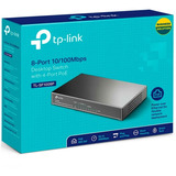 Switch Tp-link Tl-sf1008p Poe 10/100mbps 8 Puertos