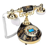 Telefono Hentak Antiguo Feng Shui Porcelana Negra Caller Id