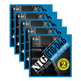 Kit 10 Jogos De Cordas Guitarra Nig N-64 010 Tensão Média 