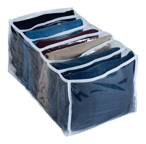 Kit De 5 Colmeia Organizador Calças Jeans Short Toalha 