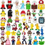 48 Figuras Super Mario Bros Figuras Colección Juguetes Luigi