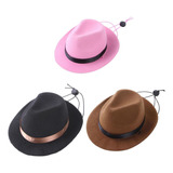 Sombrero De Vaquero Para Mascotas De 3 Piezas, Accesorios