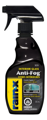 Antiempañante Rain X Anti Fog 355ml Para Vidrios Y Plasticos