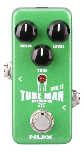 Pedal Nux Tube Man Overdrive Mini Clon De Tube Screammer