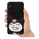 Funda Samsung Todos Los Modelos Kuromi Smile.