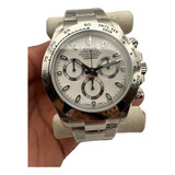 Reloj Premium Maquina Eta Rolex Suizo Daytona Blanco Zafiro