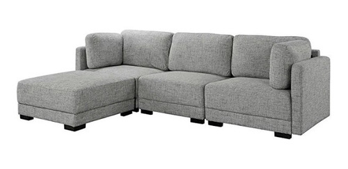 Sala Amora Haspe Gris Derecha Sala Sofa Mueble