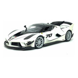 Ferrari Fxx-k Evoluzione Race E Play White 1:18 Burago