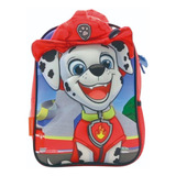 Mochila Paw Patrol 30cm Espalda Jardin Pw111 Marshall Niños