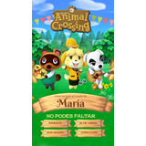 Tarjeta Cumpleaños Animal Crossing Nintendo Switch Digital