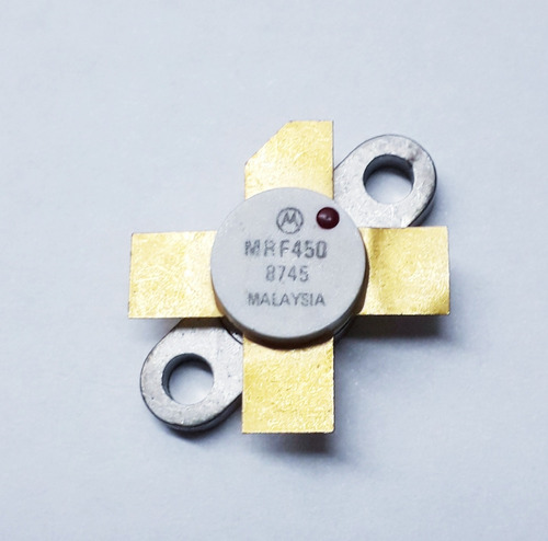  Mrf450 Mrf 450  Transistor  Rf  50w 30mhz 12,5v Vhf/u