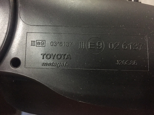Retrovisor Lh Toyota Corolla Xei Original Foto 3