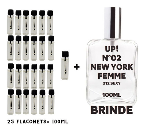 Perfume Up Essência New York Nº02 Feminino Leia O Descritivo