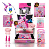 Kit Infantil Criança Maquiagem Maletinha Make Linda Bz124-1