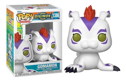 Boneco Digimon Gomamon Pop Funko 1386 Original