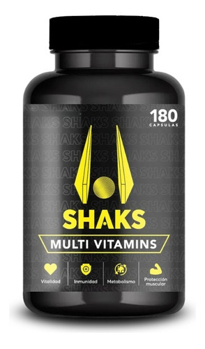 Multi Vitamins 180 Cmulti Vitamins 180 Capsulas - Shaks