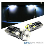 2x Hyper White 8-smd Led T10 194 168 Canbus Side Marker  Oaa