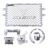 Protector Radiador Yamaha Mt 03 Kit 6 Accesorios Acero Inox