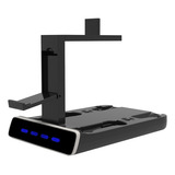 Para Base De Carregamento Do Controlador Ps5/ps Vr2 Com Luz