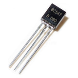 Transistor Bipolar Tipo Npn, Bc547, 25 Piezas