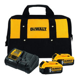 Kit Dewalt  Bolso Contratista + Cargador // Bateria