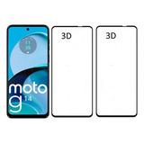 Kit 2 Películas De Vidro 3d Compatível Moto G14