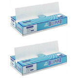 2 Cajas Papel Encerado Alimentos Deli 30x27cm 500 Hojas C/u 