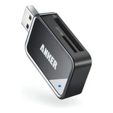 Lector De Tarjetas Sd Usb 3.0 2 En 1 De Anker Para Tarjetas