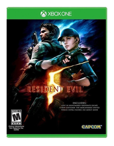 Resident Evil 5 - Mídia Física - Xbox One [eua] Nv