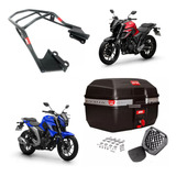 Baú Givi E27 + Bagageiro Fazer 250 Fz25 2018 2019 2020 2021