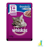 Pouch Whiskas Sardina En Salsa - Caja X 12 Uni - Happy Tails