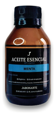 Aceite Esencial De Menta X125ml - mL a $720