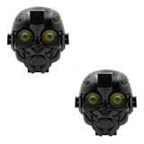 Par Exploradoras Led Para Moto 12.000lm Dual Color Switch