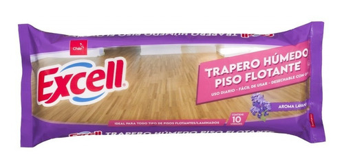 Trapero Humedo Piso Flotante, Laminado Lavanda Excell