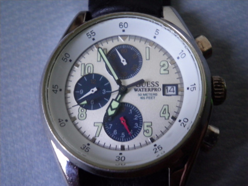 Reloj Guess Cronografo Quartz Japan 1997 Imperdible