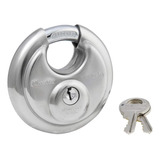 Candado De Disco De Acero Inoxidable 40d Master Lock Con Lla