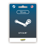 Tarjeta Steam Gift Card 10 Usd Región Argentina Usa