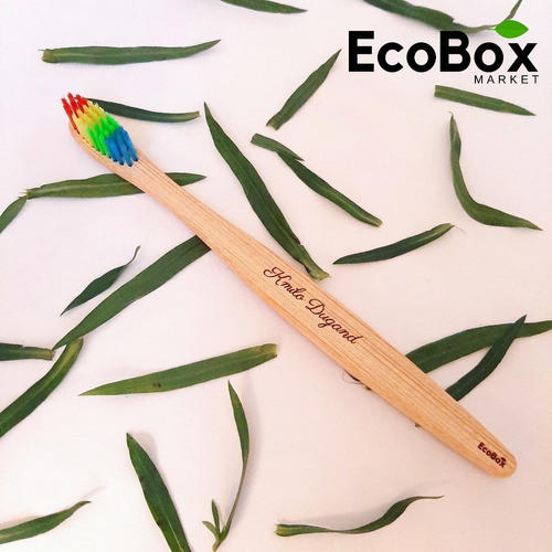 Cepillo De Bambú Personalizado