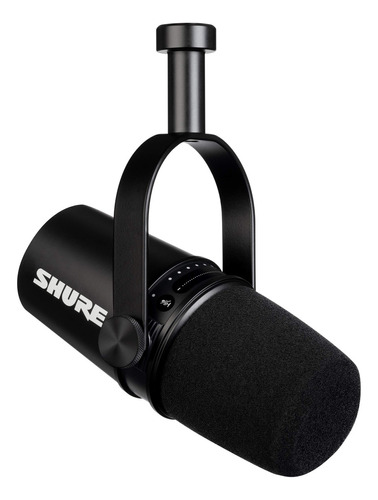 Shure Mv7 - Micrófono Dinámico Usb/xlr De Metal, Salida De A