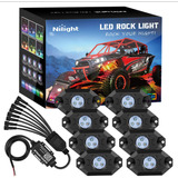 Nilight Kit De 8 Luces Led Rgb, Luz De Neón Multicolor Con