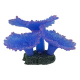 Enfeite De Silicone Soma Coral Mushroom Spotted Azul 04