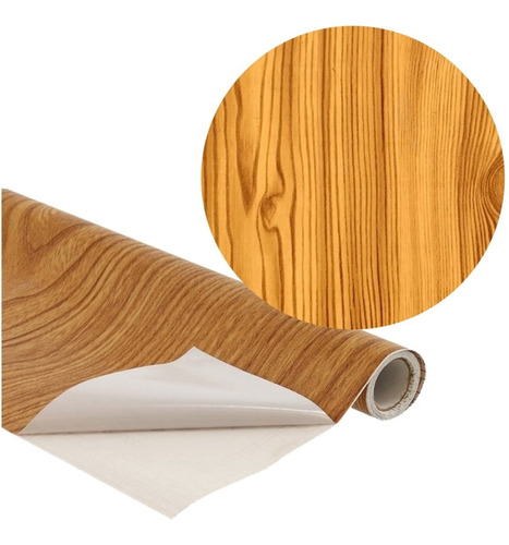 Papel Contact Autoadhesivo Pvc Muresco 10m Madera 79605 Soul