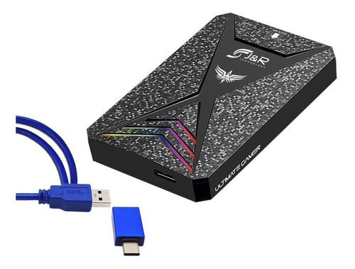 Caja Externa Disco Duro  2,5 Usb 3.0 Type C